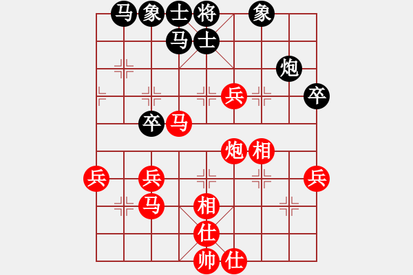 象棋棋譜圖片：中國狙擊手(2段)-勝-瓢城周伯通(2段) - 步數(shù)：50 