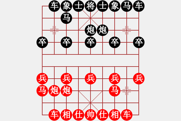 象棋棋譜圖片：62局 A07- 金鉤炮局-小蟲引擎23層(2462) 先勝 太史慈(1250) - 步數(shù)：10 