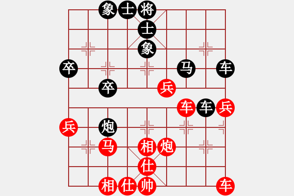 象棋棋譜圖片：黃金瓜(月將)-勝-鲅魚圈八號(3段) - 步數(shù)：40 