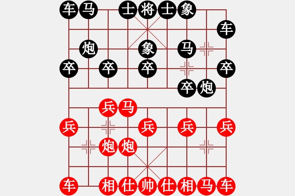 象棋棋譜圖片：湖南象棋群見面棋王賽 趙勛 勝 陳斌 - 步數(shù)：10 