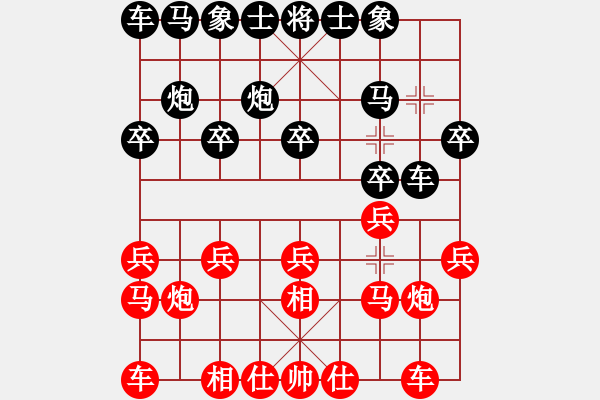 象棋棋譜圖片：象棋呂欽(3級)-負(fù)-賈不解(5級) - 步數(shù)：10 