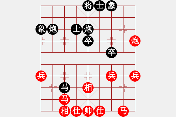 象棋棋譜圖片：東北活雷鋒(7段)-負(fù)-楚水小不點(diǎn)(8段) - 步數(shù)：40 