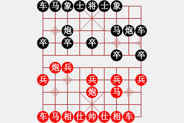 象棋棋譜圖片：幸福三十三(5段)-和-zombx(8段) - 步數(shù)：10 