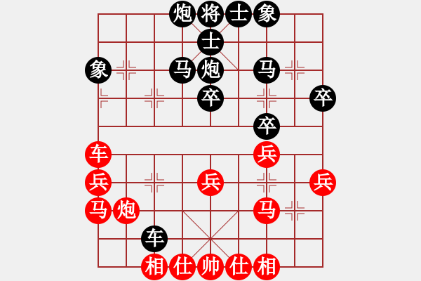 象棋棋譜圖片：勇敢的心 負(fù) qinyiqiang - 步數(shù)：36 