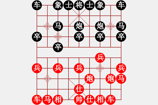 象棋棋譜圖片：契丹棋手(6段)-勝-貓貓聽(tīng)雨(7段) - 步數(shù)：10 