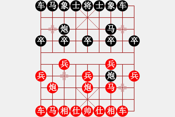 象棋棋譜圖片：一場(chǎng)被雨打濕的風(fēng)箏[2841544913] -VS- 淘汰娘[920880474] - 步數(shù)：10 