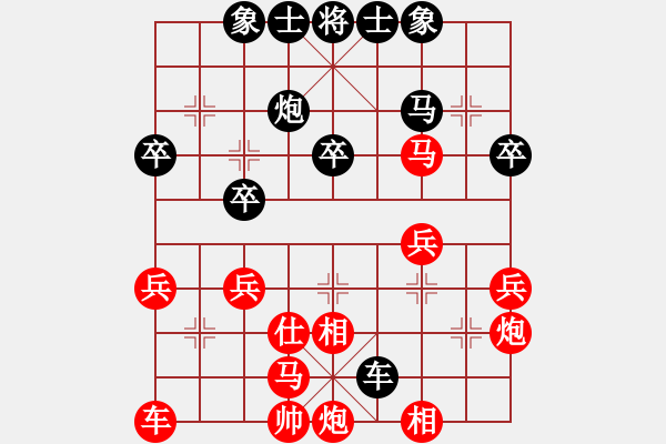 象棋棋譜圖片：棋緣閣GG-不贏[80266158] 先負(fù) 巨盛廣告[435242559] - 步數(shù)：40 