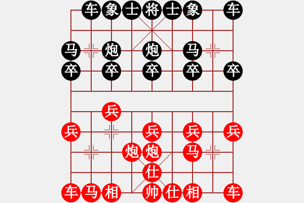 象棋棋譜圖片：150815 第5輪 第8臺 謝啟勛 勝 黃玟龍 - 步數(shù)：10 