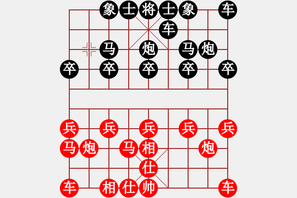 象棋棋譜圖片：樂樂[1372551721] -VS- 橫才俊儒[292832991] - 步數(shù)：10 