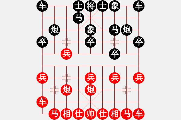 象棋棋譜圖片：唯我橫刀(天帝)-勝-拜仁拜仁(7段) - 步數(shù)：10 