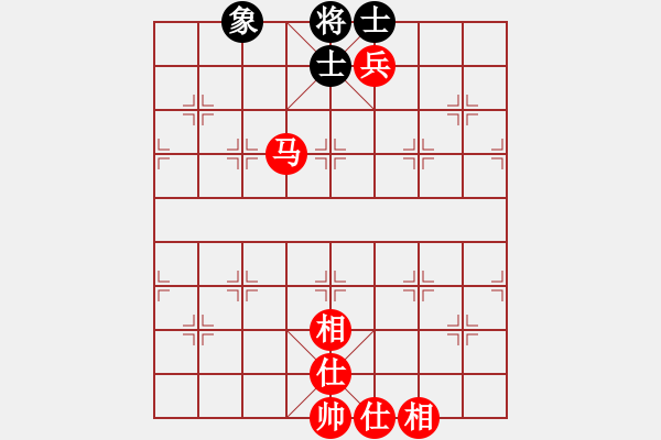 象棋棋譜圖片：馬兵必勝單缺 - 步數(shù)：0 