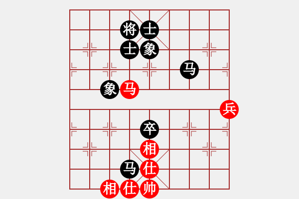 象棋棋譜圖片：臭棋人家ㄨ眷戀[527258839] -VS- 臭氣人家卐狼[542588571] - 步數(shù)：100 