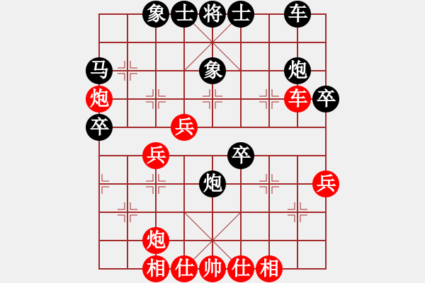 象棋棋譜圖片：斗羅大陸(9星)-和-鐮刀幫女將(北斗) - 步數(shù)：40 