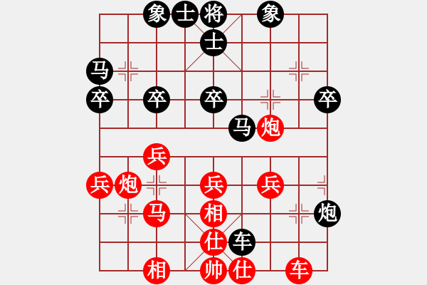 象棋棋譜圖片：bbboy002(4級)-勝-正陽第十名(9級) - 步數(shù)：40 