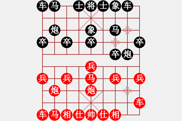 象棋棋譜圖片：橫才俊儒[292832991] -VS- 巢小鳥(niǎo) g[121103900] - 步數(shù)：10 