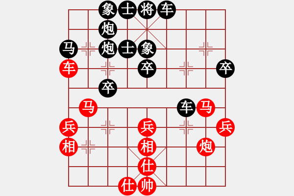 象棋棋譜圖片：有一天 負(fù) 春天的故事 - 步數(shù)：40 