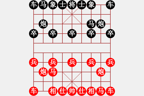 象棋棋譜圖片：111 - 步數(shù)：2 