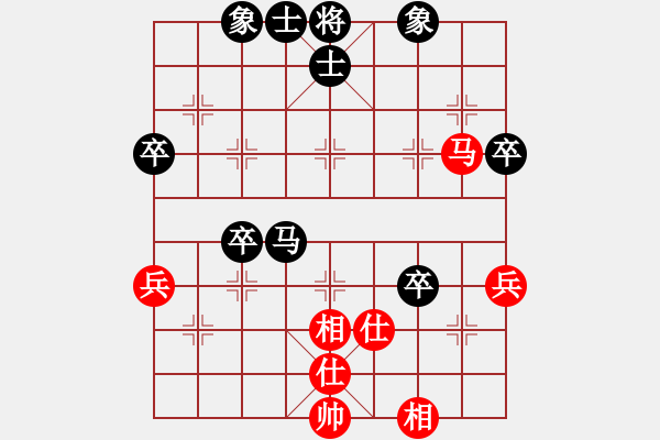 象棋棋譜圖片：戰(zhàn)意濃[244165931] -VS- 君 羊[1063120905] - 步數(shù)：60 