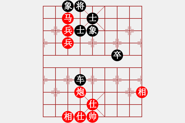 象棋棋譜圖片：磨劍樓(1段)-勝-韓國足球隊(2段) - 步數(shù)：100 