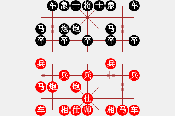 象棋棋譜圖片：棋不過(guò)三(7級(jí))-負(fù)-bbboy002(4級(jí)) - 步數(shù)：10 