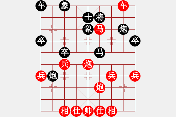 象棋棋譜圖片：象棋優(yōu)勢韜略戰(zhàn)例（17）將計就計 - 步數：13 