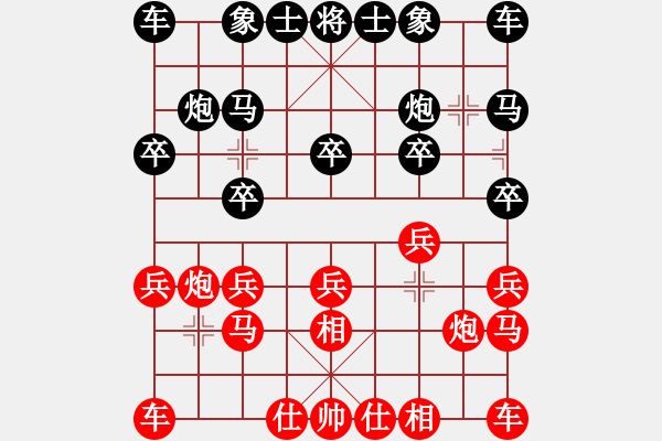 象棋棋譜圖片：巫師木人9(9星)-負(fù)-濰衛(wèi)校甄(9星) - 步數(shù)：10 