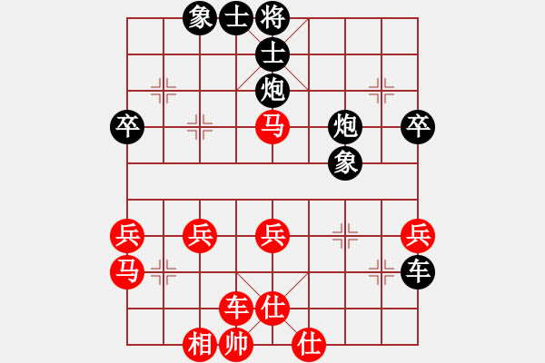 象棋棋譜圖片：925局 C17- 中炮過河車對屏風(fēng)馬-徐庶(2100) 先負(fù) 小蟲引擎23層(2722) - 步數(shù)：40 