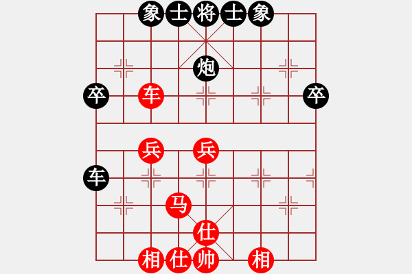 象棋棋譜圖片：中炮對(duì)屏風(fēng)馬19 - 步數(shù)：50 