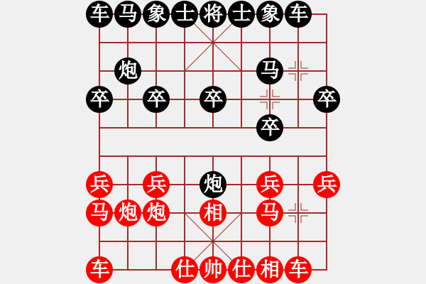 象棋棋譜圖片：七仙女(9段)-負-無敵天下(5段) - 步數(shù)：10 