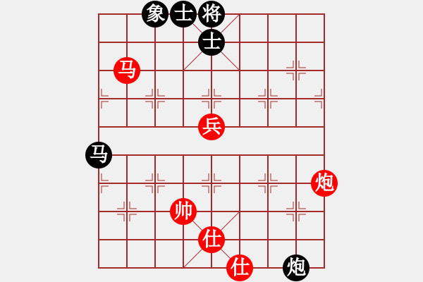 象棋棋譜圖片：luoguoxin勝ledayong-士角炮對(duì)進(jìn)7卒20201127 - 步數(shù)：80 