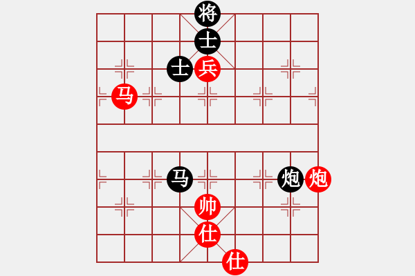 象棋棋譜圖片：luoguoxin勝ledayong-士角炮對(duì)進(jìn)7卒20201127 - 步數(shù)：95 