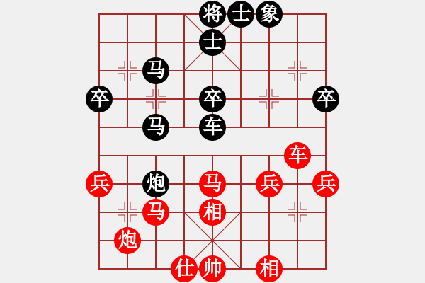 象棋棋譜圖片：蜀漢諸葛亮(8段)-勝-雪擁蘭關(guān)(8段) - 步數(shù)：60 