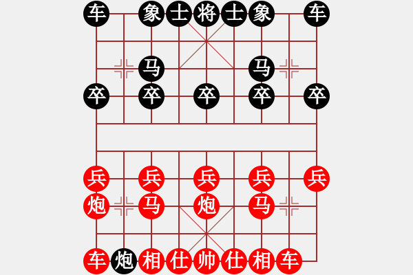 象棋棋譜圖片：王曄勝王南京 - 步數(shù)：10 