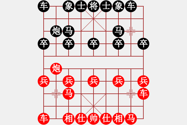 象棋棋譜圖片：sunshine[641296973] -VS- 遺失的夢[2440713064] - 步數(shù)：10 