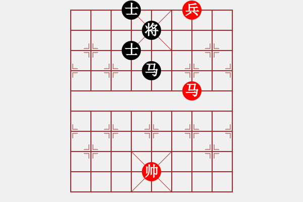 象棋棋譜圖片：馬兵巧勝馬雙士 - 步數(shù)：11 