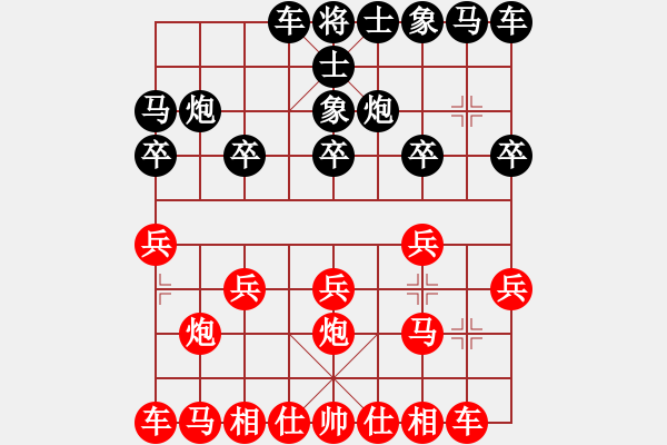 象棋棋譜圖片：xqjpy(5r)-勝-rtyyrry(5r) - 步數(shù)：10 