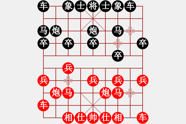 象棋棋譜圖片：【先手成功布局】劉永富 勝 棋手 - 步數(shù)：10 