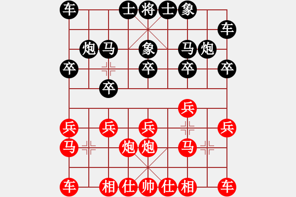 象棋棋谱图片：广东碧桂园 许国义 负 河南楚河汉界天伦 曹岩磊 - 步数：10 