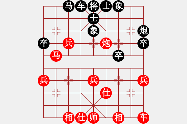 象棋棋譜圖片：從振雄風(9段)-和-narakuz(7段) - 步數(shù)：40 