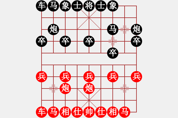 象棋棋譜圖片：人機(jī)對(duì)戰(zhàn) 2024-8-9 18:9 - 步數(shù)：10 