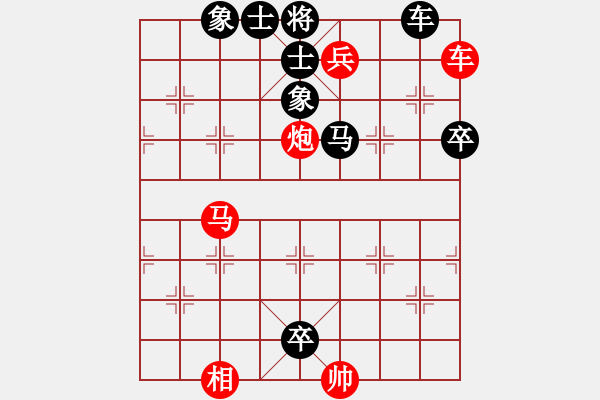 象棋棋譜圖片：A車馬炮兵類-定式01 - 步數(shù)：0 