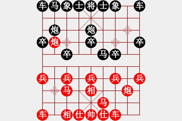 象棋棋譜圖片：祁連風雪(5段)-負-流氓主席(5段) - 步數(shù)：10 