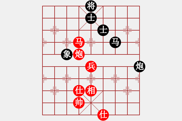 象棋棋譜圖片：崔俊       先和 梁富春     - 步數(shù)：120 