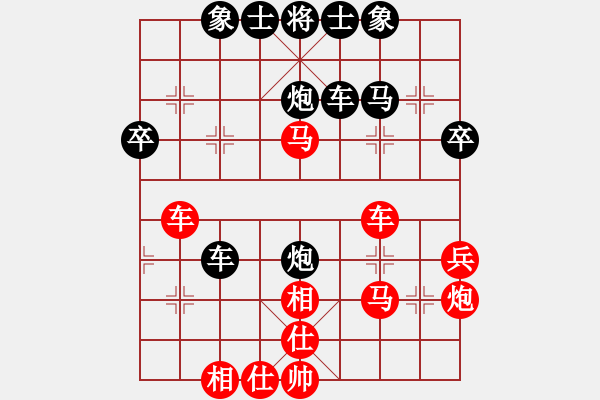 象棋棋譜圖片：魔鬼之吻(9星)-勝-本登拉師付(6星) - 步數(shù)：40 