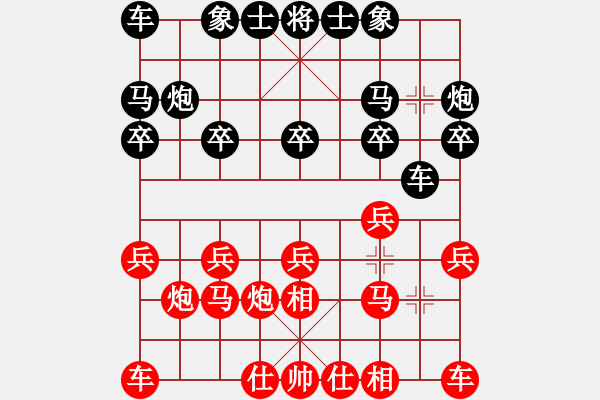 象棋棋譜圖片：閑著沒事干(日帥)-和-lnsjzsbjl(9段) - 步數(shù)：10 