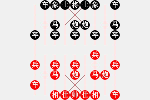 象棋棋譜圖片：永不瞑目(人王)-勝-三天就上山(9段) - 步數(shù)：10 