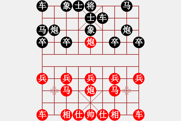 象棋棋譜圖片：橫才俊儒[292832991] -VS- 蘿卜青菜[645705905] - 步數(shù)：10 