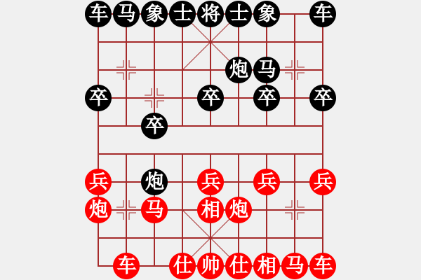 象棋棋譜圖片：山東中國重汽 李翰林 負(fù) 山東中國重汽 李成蹊 - 步數(shù)：10 