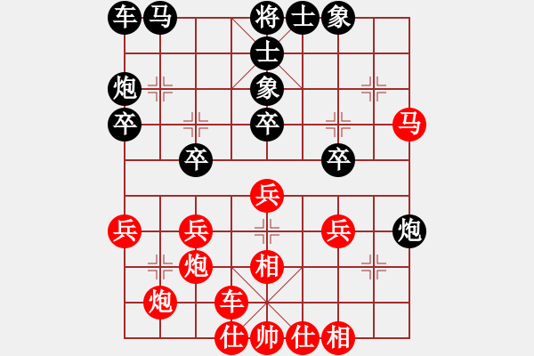 象棋棋譜圖片：羅漢十五(9星)-勝-macrina(8星) - 步數(shù)：30 