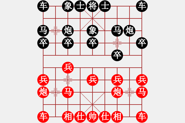 象棋棋譜圖片：山東 李翰林 勝 杭州 吉星海 - 步數(shù)：10 